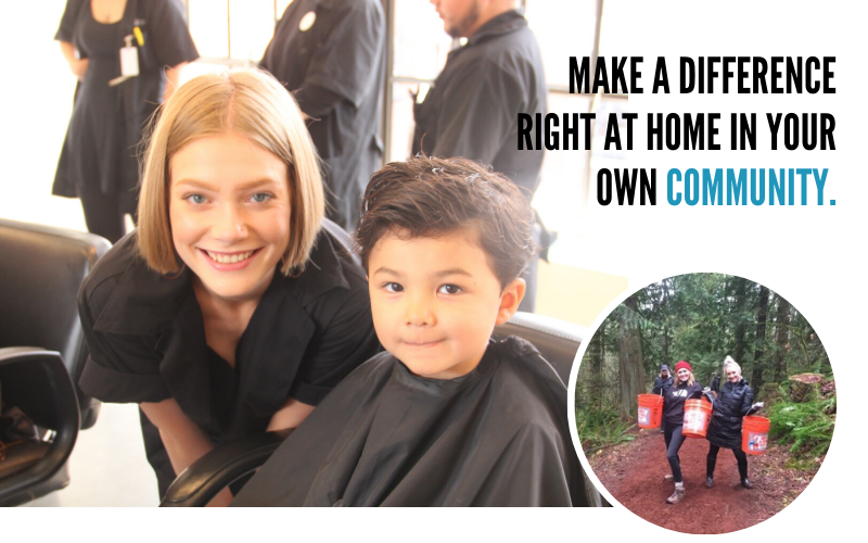 Make a difference right at home in your own community.