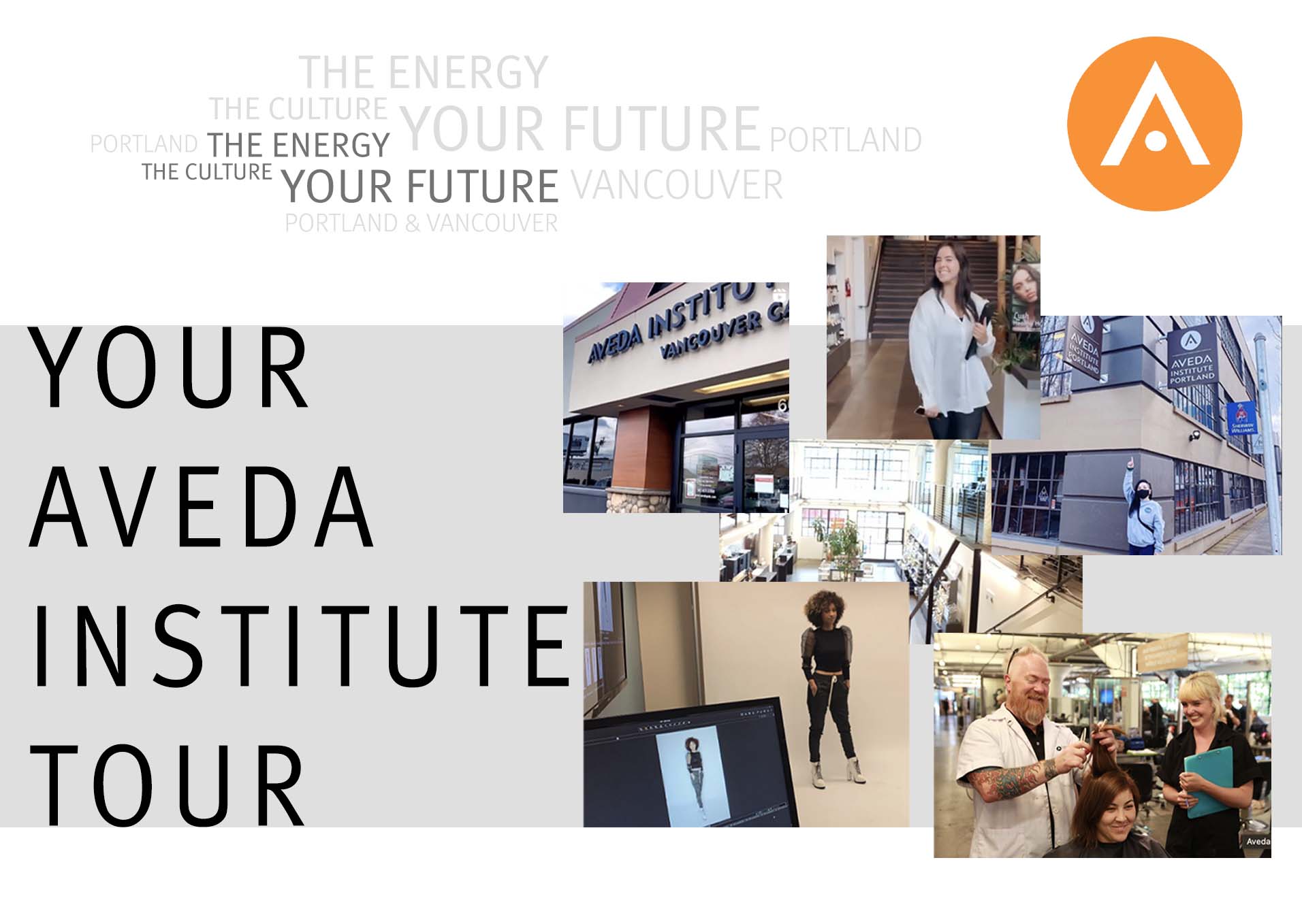 Six Ways To Maximize Your Aveda Institute Tour with images of the AIP Portland and Vancouver