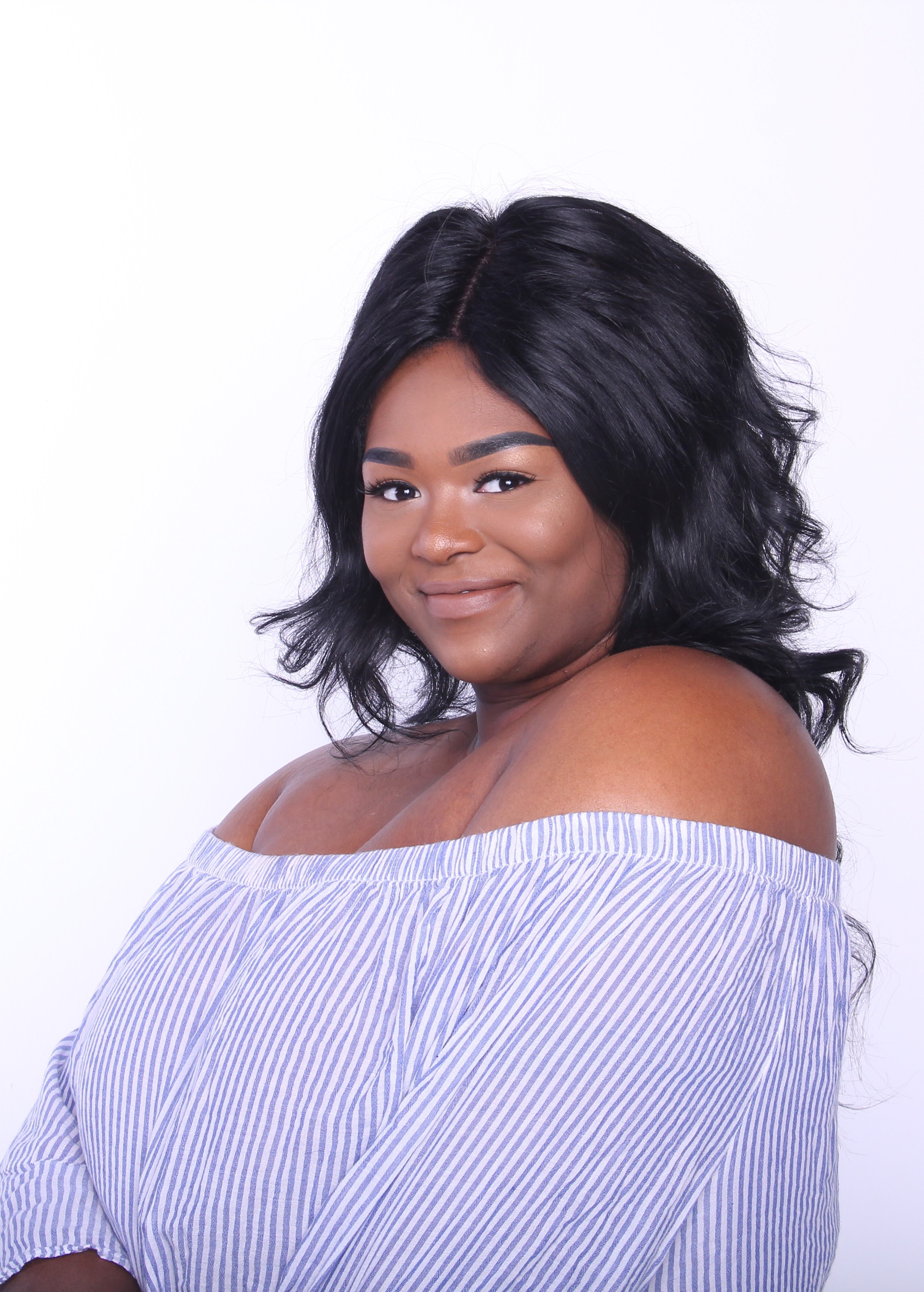 Ashonti Turner student, cosmetology, portrait, beacon, winner