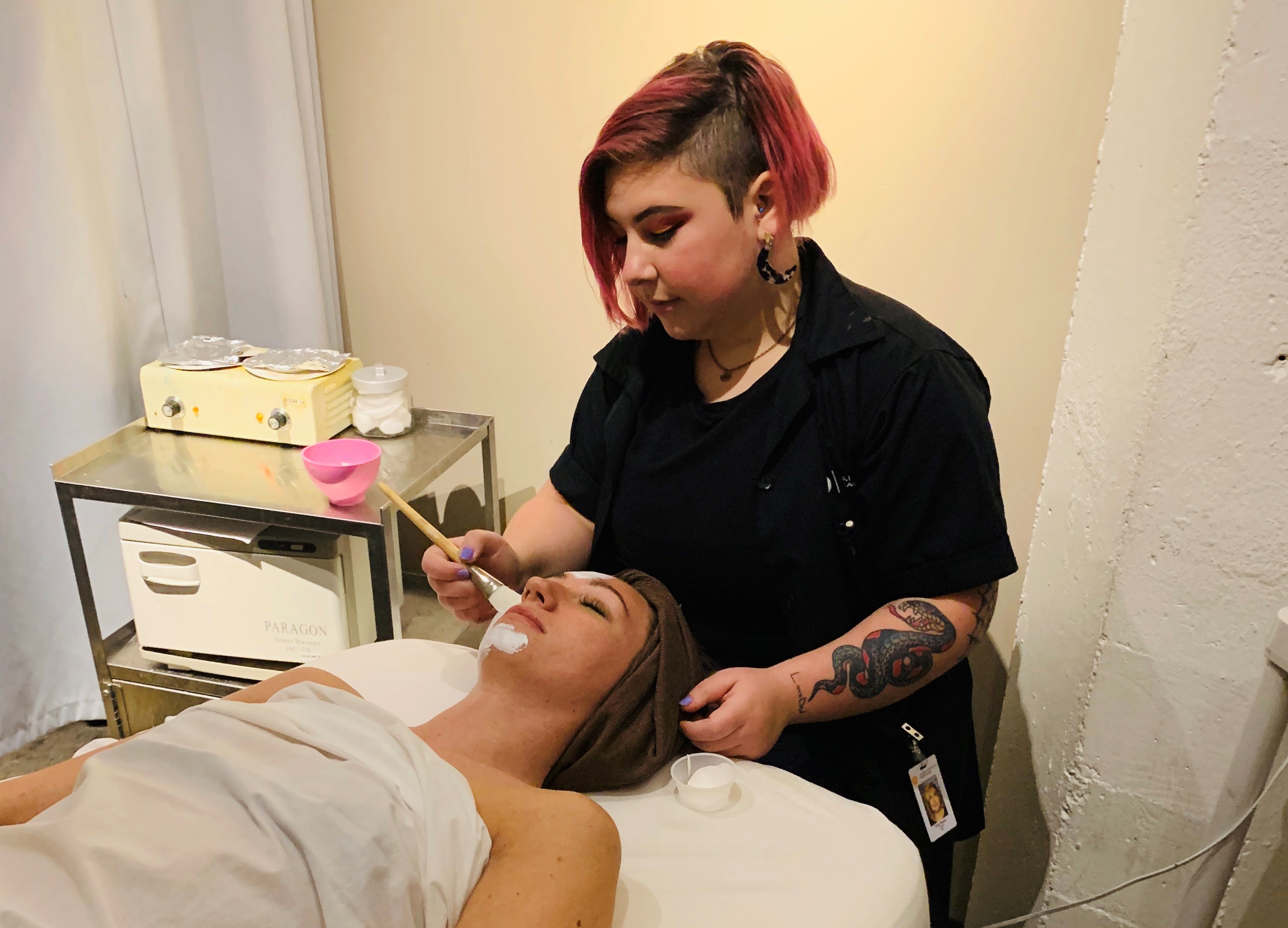 Skin by Chloe @esthi_chlo facial, spa, aveda, skin care