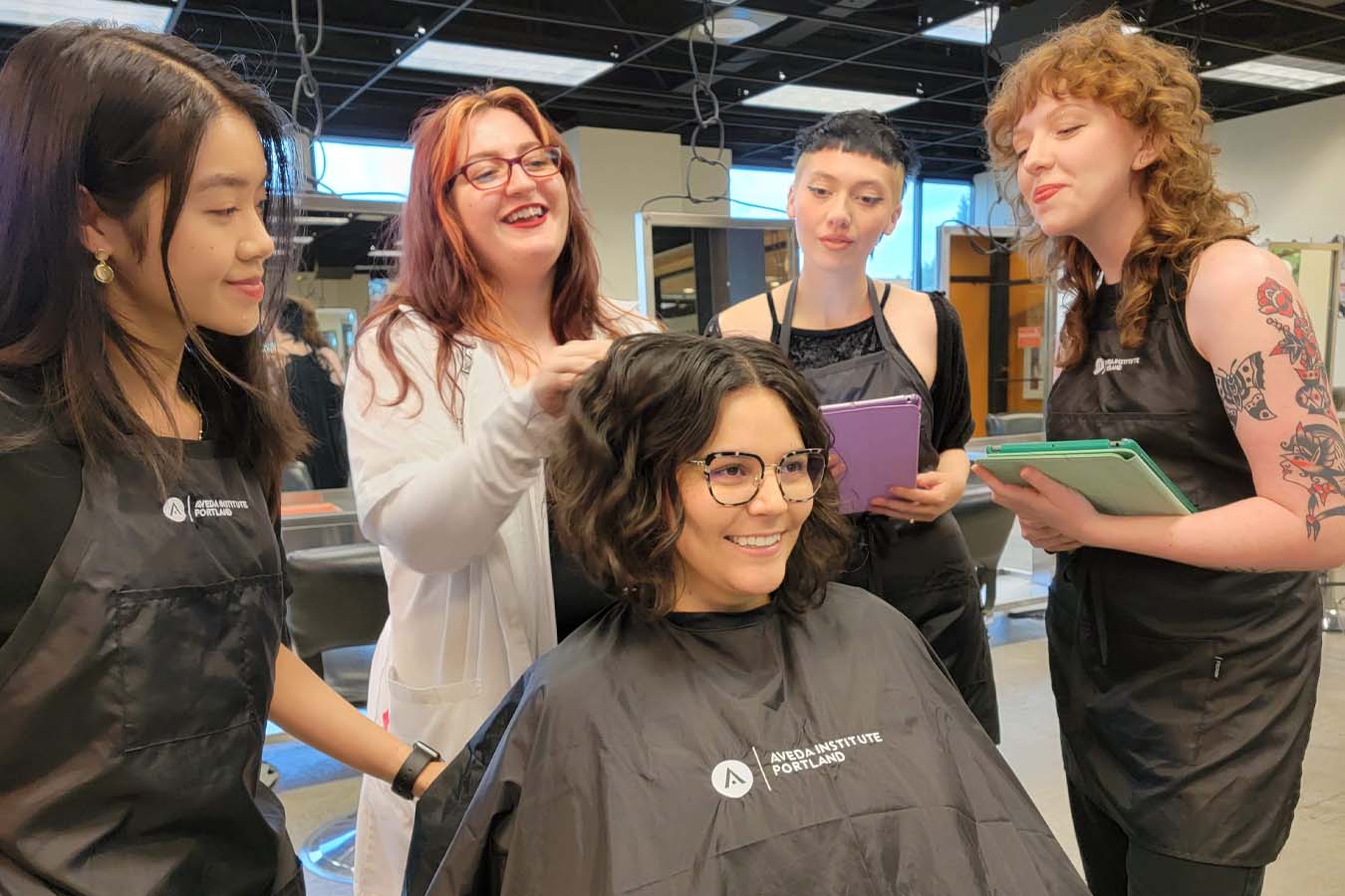 Image of Instructors at the Aveda Institute Portland