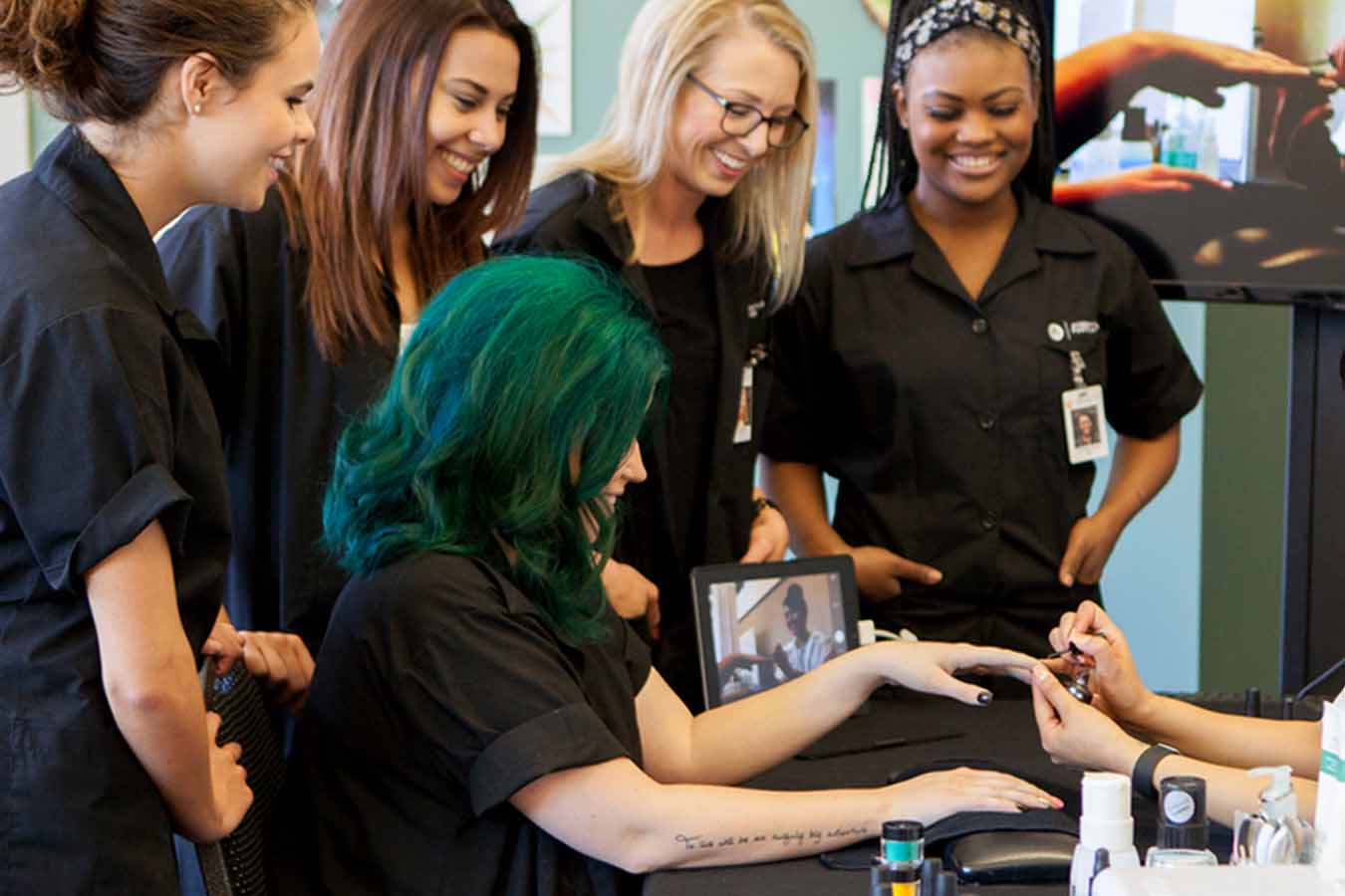 Image of Instructors at the Aveda Institute Portland