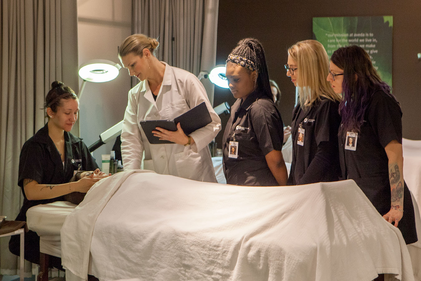 Image of Instructors at the Aveda Institute Portland