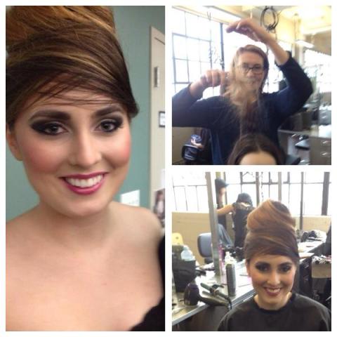 Lisa C BTS @ Beehive Photoshoot 2 Beehive Styling