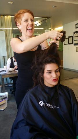 Dosha Creative Team Photoshoot Dosha Creative Team, Beauty school, AIP, Aveda Instittute Portland,