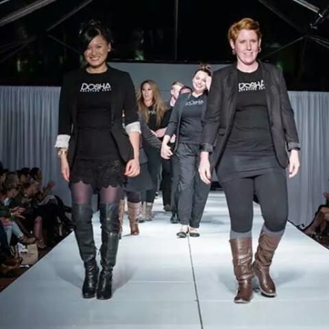 Portland Fashion Week 2014 Dosha Creative Team, Makeup, Dosha Salon Spa, Aveda Portland Insitute Instructors, Beauty school, AIP, Aveda Instittute Portland