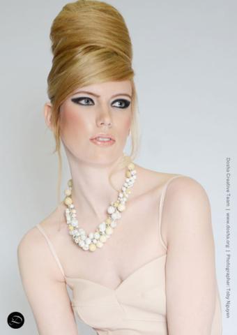 Hair by Instructor Brain Cline Beehive, hair, Aveda Institute Portland, Dosha Salon Spa, editorial