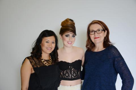 Lisa W BTS @ Beehive Photoshoot Dosha Creative Team, Beehive Photoshoot