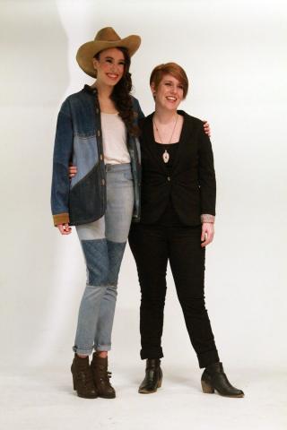 Chelsea BTS @ PFW Photohoot Dosha Creative Team, Portland Fashion Week